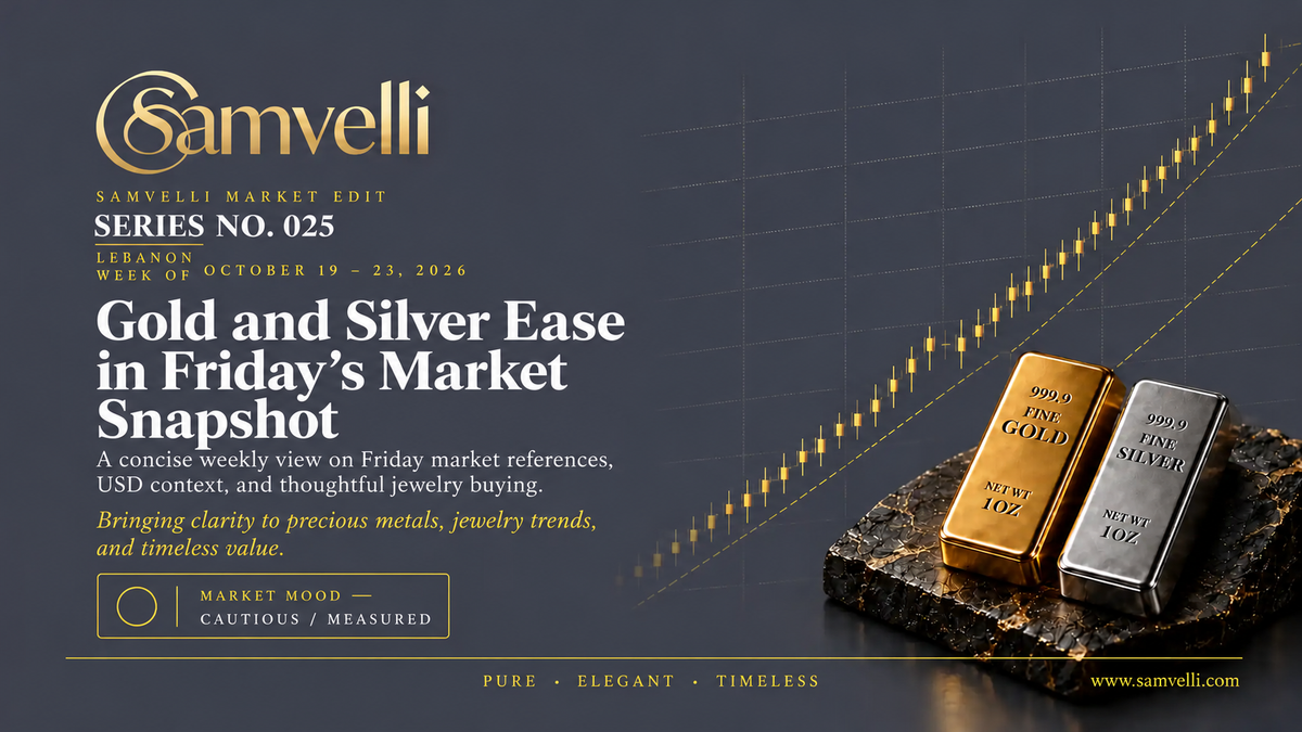 SAMVELLI Market Edit · Series No. 025