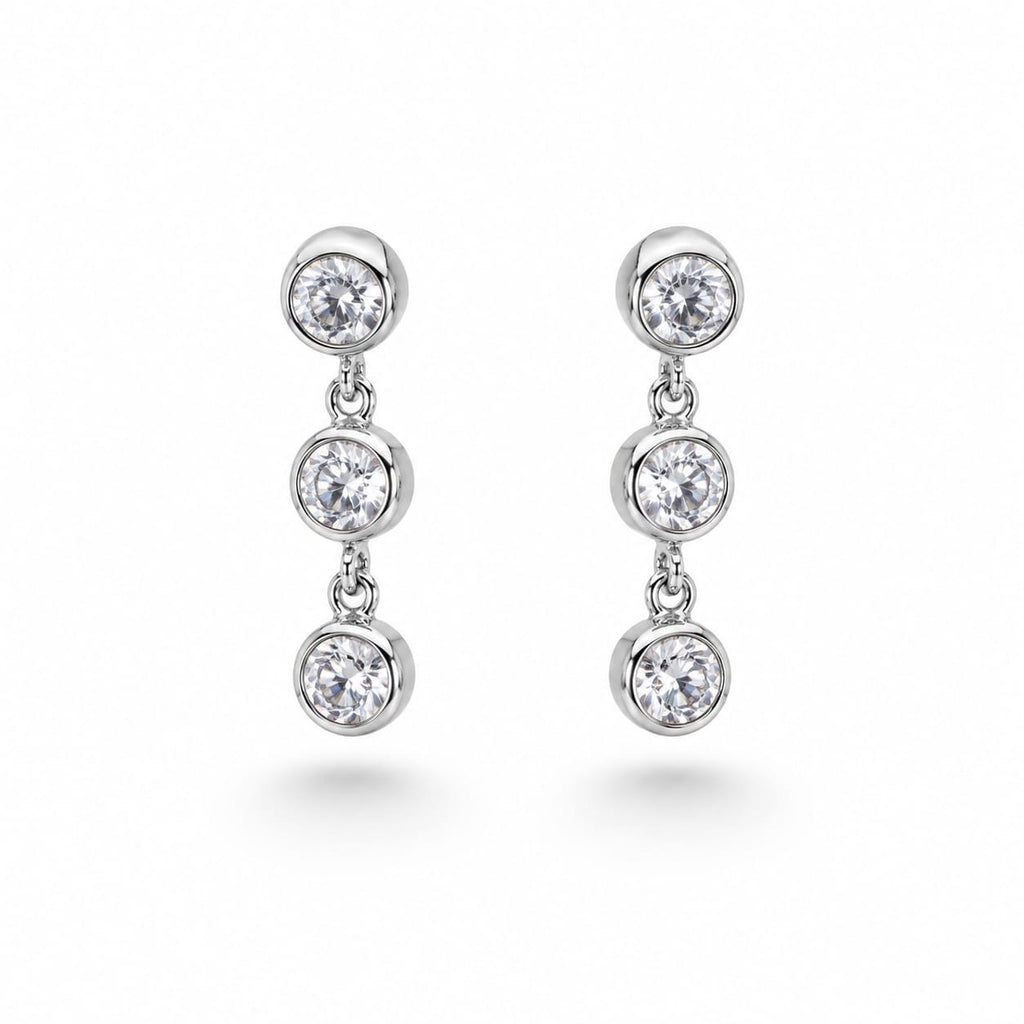 925 sterling silver zircon jewelry set alternate view