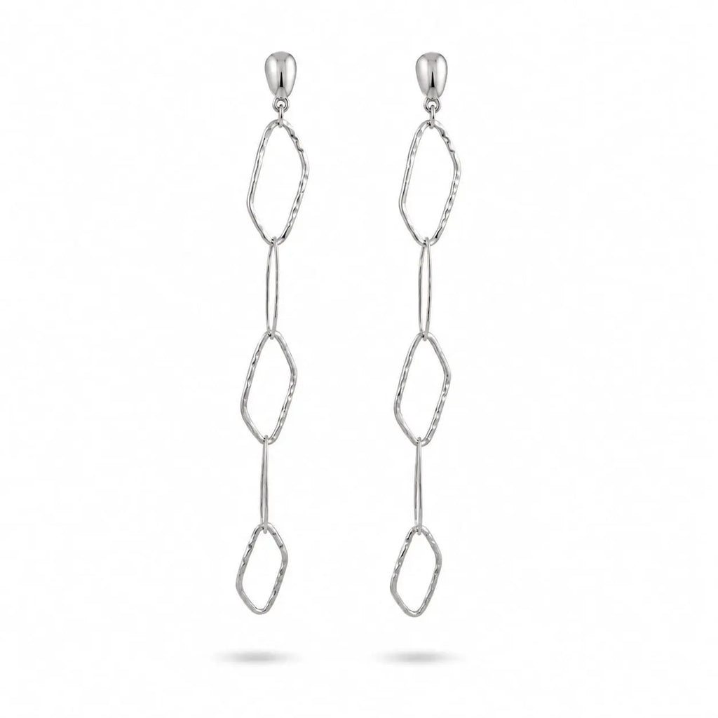 925 Sterling Silver Gold Plated Multi-Color Marquise Cut Gemstone Halo Dangle Earrings