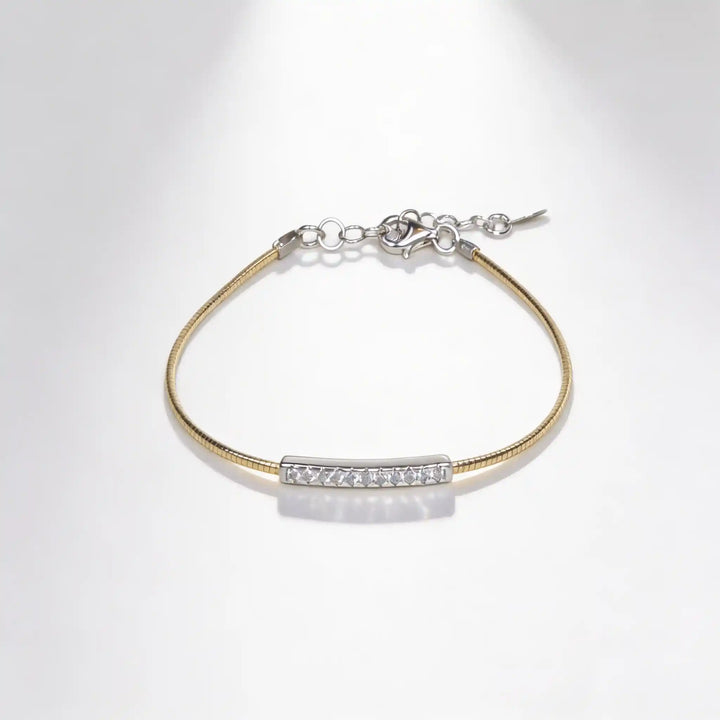 925 Sterling Silver Minimal Bar Bracelet