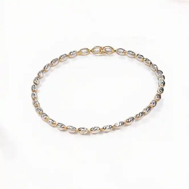 925 Sterling Silver Beaded Bracelet