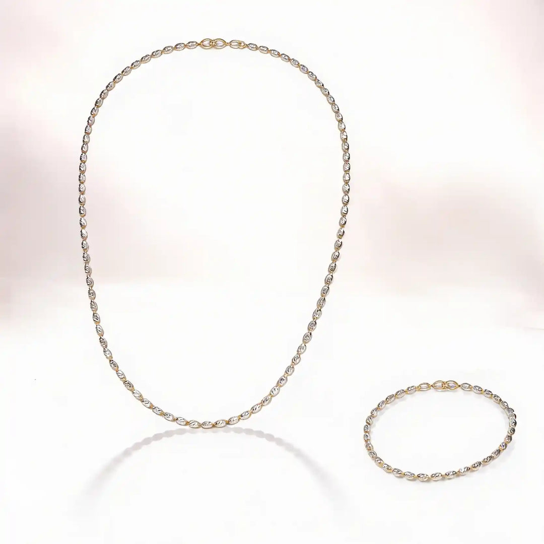 925 Sterling Silver Beaded Bracelet