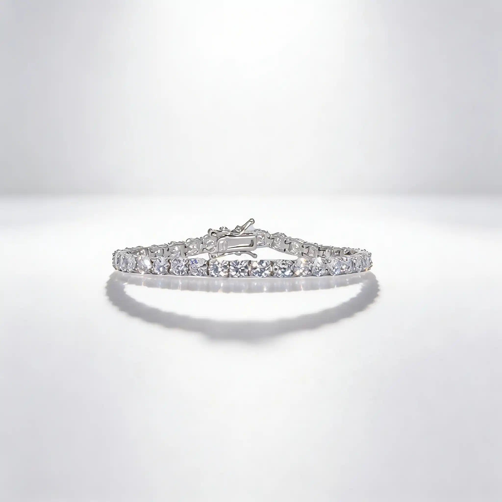 925 Sterling Silver Tennis Bracelet