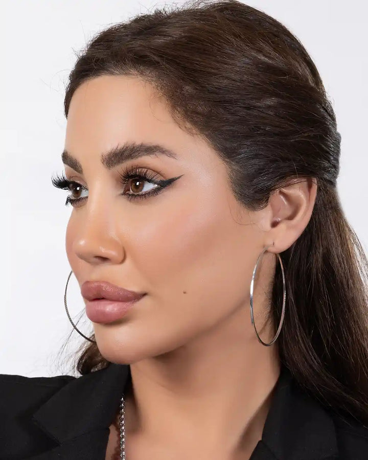 925 Sterling Silver Hoop Earrings