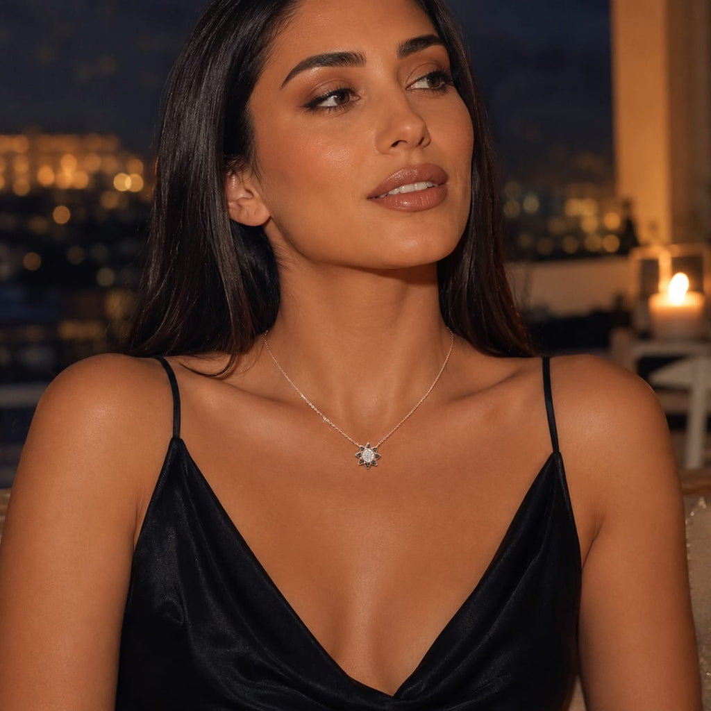 925 Sterling Silver Charm Necklace