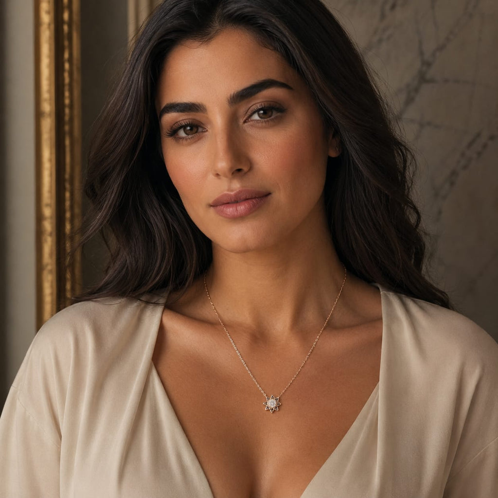 925 Sterling Silver Charm Necklace