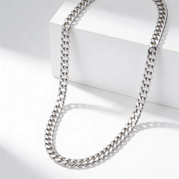 925 Sterling Silver Herringbone Chain Necklace