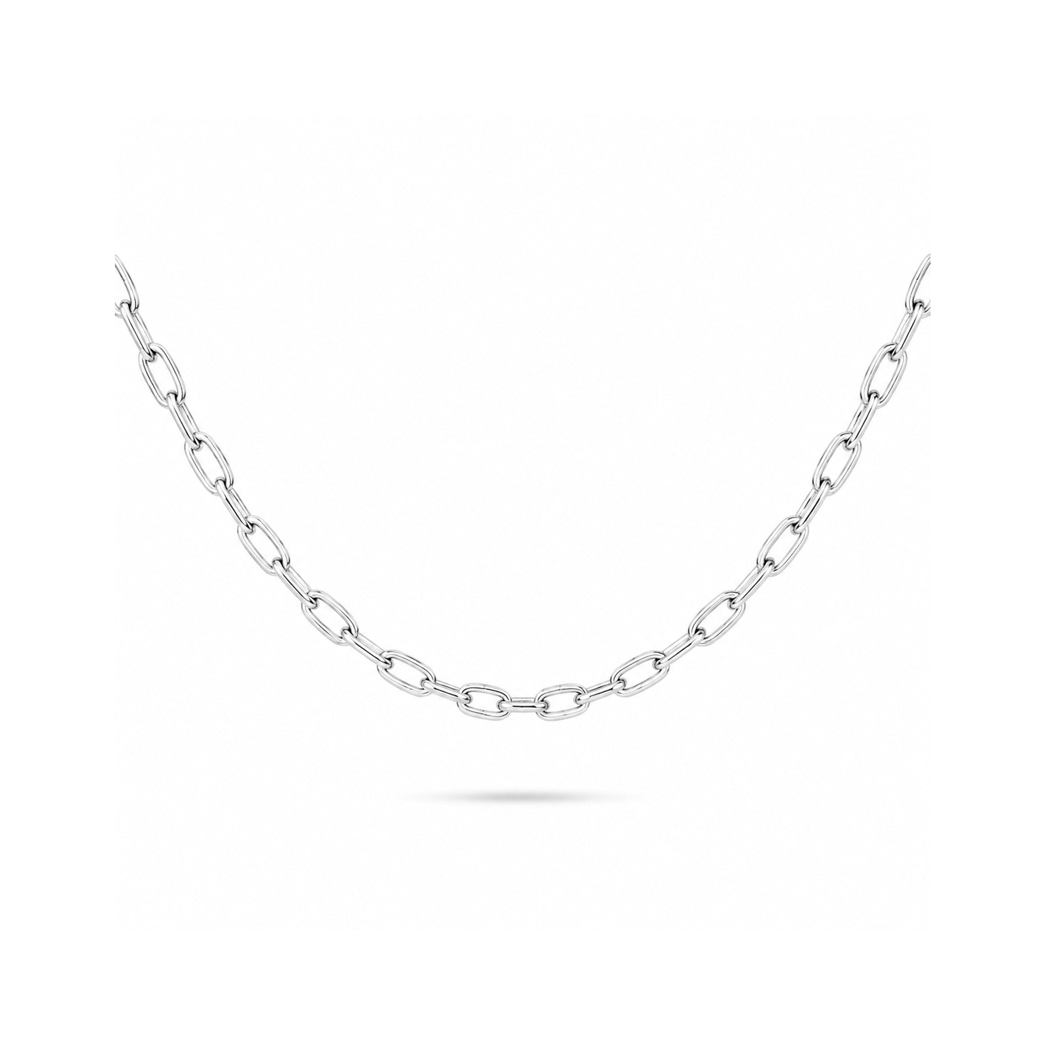 925 Sterling Silver Paperclip Chain Necklace